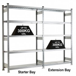 Medium Duty Galvanised Shelving BRG20945S