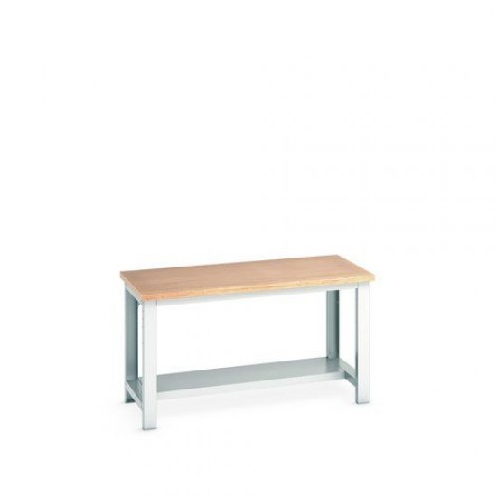 Bott Cubio Framework Bench With Half Depth Shelf 41003085 Bott Cubio Framework Bench With Half Depth Shelf 41003085