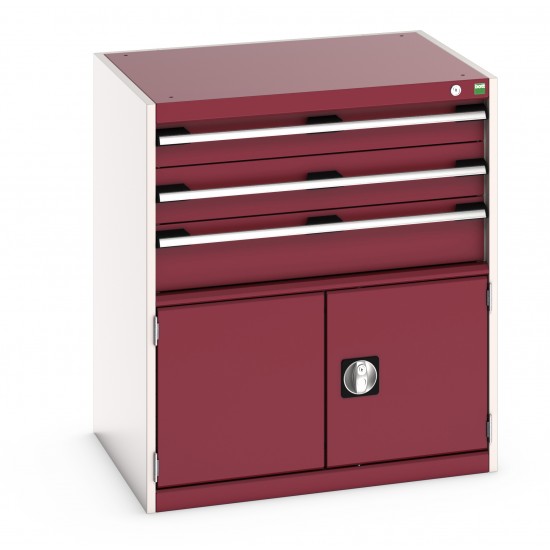Bott Cubio 800mm Wide 3 Drawer Cabinets 40012023