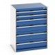 Bott Cubio 800mm Wide 6 Drawer Cabinet 40012035