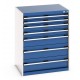 Bott Cubio 800mm Wide 7 Drawer Cabinet 40012100