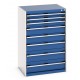 Bott Cubio 800mm Wide 8 Drawer Cabinet 40012106