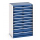Bott Cubio 800mm Wide 10 Drawer Cabinet 40012108