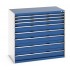 Bott Cubio 1300mm Wide 8 Drawer Cabinet 40022129