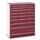 Bott Cubio 1300mm Wide 9 Drawer Cabinet 40022133
