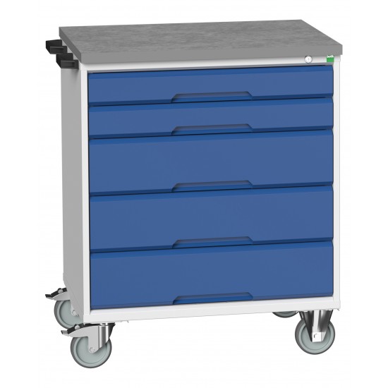 Bott Verso 800mm Wide 5 Drawer Mobile Cabinets 16927002