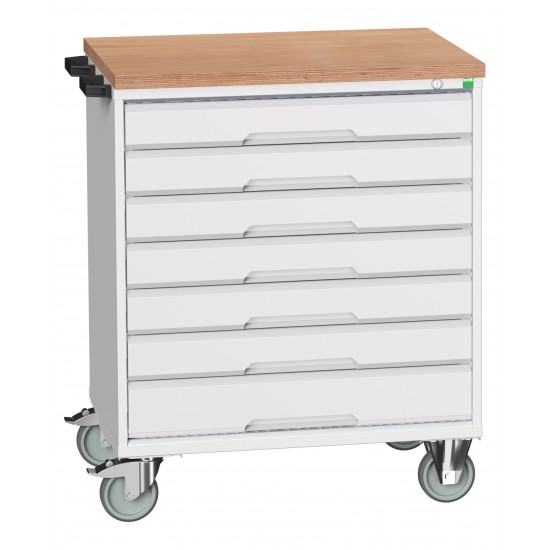 Bott Verso 800mm Wide 7 Drawer Mobile Cabinets 16927008