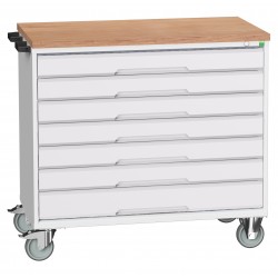 Bott Verso 1050mm Wide 7 Drawer Mobile Cabinets 16927058 Bott Verso 1050mm Wide 7 Drawer Mobile Cabinets 16927058