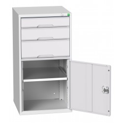 Bott Verso 525mm Wide 3 Drawer Cabinet 16925061 Bott Verso 525mm Wide 3 Drawer Cabinet 16925061