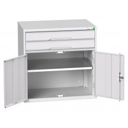 Bott Verso 800mm Wide 2 Drawer Cabinet 16925116 Bott Verso 800mm Wide 2 Drawer Cabinet 16925116