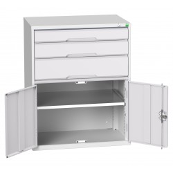 Bott Verso 800mm Wide 3 Drawer Cabinet 16925161