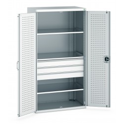 Bott Cubio Kitted Cupboards 1050mm Wide (3 x Shelves/3 x Drawers) 40021109