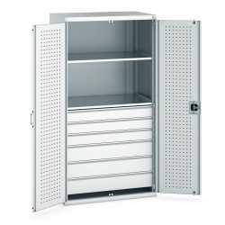 Bott Cubio Kitted Cupboards 1050mm Wide (2 x Shelves/6 x Drawers) 40021113