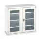 Bott Cubio Cupboard With Window Doors 1300mm Wide x 650mm Deep 40022058