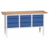 Bott Verso Height Adjustable Storage Benches 1750mm Wide 16923023