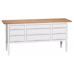 Bott Verso Height Adjustable Storage Benches 2000mm Wide 16923033