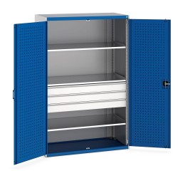 Bott Cubio Kitted Cupboard 1300mm Wide (3 Shelves +3 Drawer) 40022087