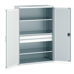 Bott Cubio Kitted Cupboard 1300mm Wide (2 Drawer + 3 Shelves) 40022139