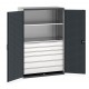 Bott Cubio Kitted Cupboards 1300mm Wide (2 x Shelves/6 x Drawers) 40022141