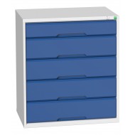 Bott Verso 800mm Wide 5 Drawer Cabinet 16925117 Bott Verso 800mm Wide 5 Drawer Cabinet 16925117