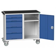 BOTT Verso 5 Drawer + Cupboard Maintenance Trolley 16927122 BOTT Verso 5 Drawer + Cupboard Maintenance Trolley 16927122