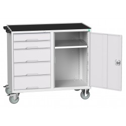 BOTT Verso 5 Drawer + Cupboard Maintenance Trolley 16927122
