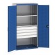 Bott Cubio Kitted Cupboard 1050mm Wide (2 x Shelves/4 x Drawers) 40021108