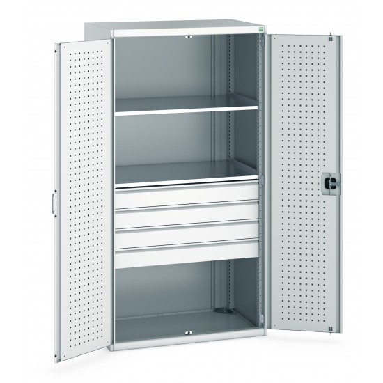 Bott Cubio Kitted Cupboard 1050mm Wide (2 x Shelves/4 x Drawers) 40021108