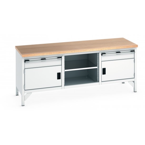 Bott Cubio 2000mm Wide Storage Benches 41002052