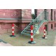 EXTERN Heavy Duty Outdoor Warning Posts 290.22.907 EXTERN Heavy Duty Outdoor Warning Posts 290.22.907