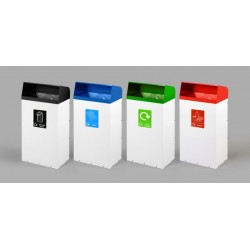 Steel 60 Litre Recycling Bins Recycle60 