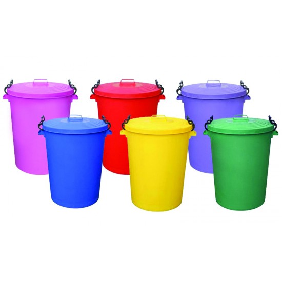 110 Litre Couloured Dustbins 110 Litre Couloured Dustbins
