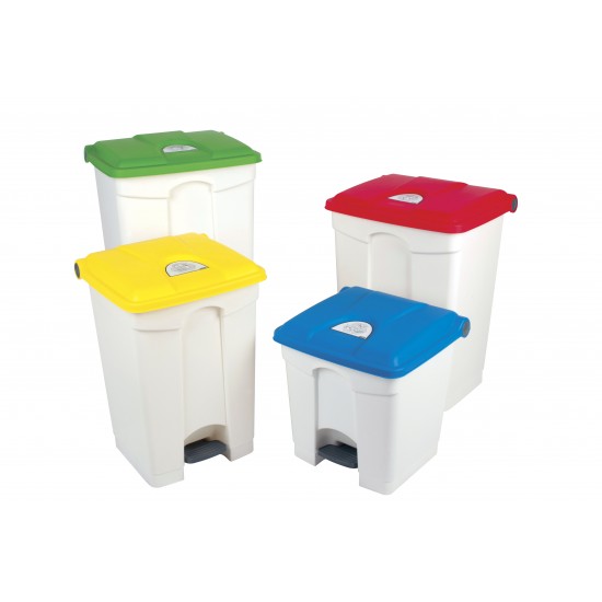 30 Litre All Plastic Pedal Operated Bin 