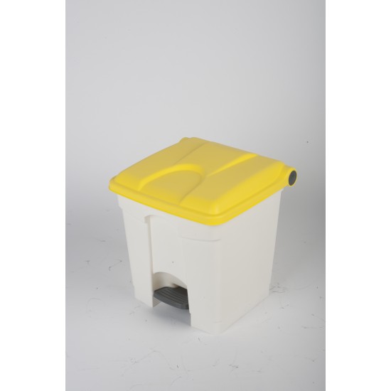 30 Litre All Plastic Pedal Operated Bin 