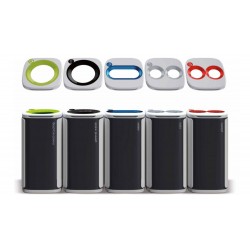 WASORT 60 Litre Plastic Waste Sort Recycling Bin