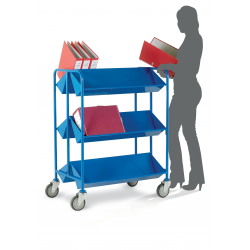 Heavy Duty Book Trolley TT26 Heavy Duty Book Trolley TT26