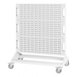 Bott Double Sided 1250mm High Mobile Louvre Panel Rack/Trolley 16917170