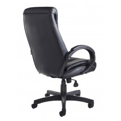 Nantes High Back Black Leather Executive Managers Chair  Nantes High Back Black Leather Executive Managers Chair
