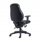 Zeus 24hr Mid Back Leather Task Chair ZEUS200K