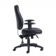 Zeus 24hr Mid Back Leather Task Chair ZEUS200K