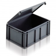 European Stacking Containers With Lids 20C10