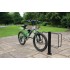 Double Sided Floor Mounted Cycle Rack