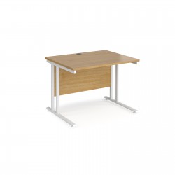 Maestro 25 600mm Deep Cantilever Leg Straight Office Desks