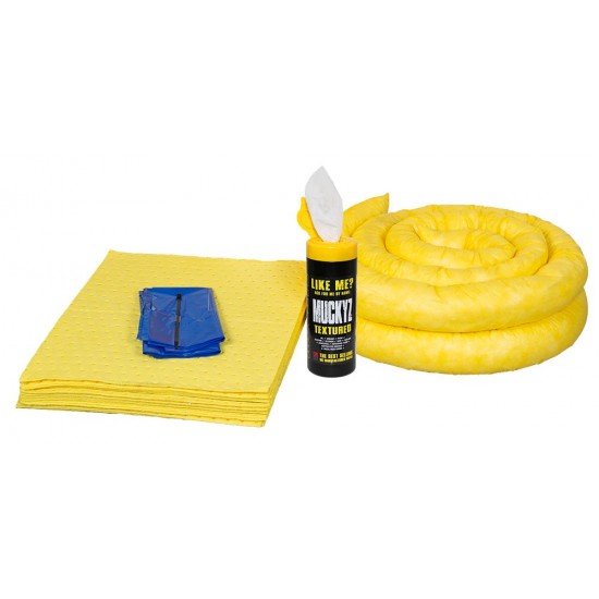 35 Litre Chemical Yellow Drum Spill Kits CSK3