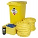 240 Litre Chemical Spill Kit Wheelie Bin CSK240