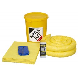 35 Litre Chemical Yellow Drum Spill Kits CSK3