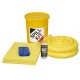 35 Litre Chemical Yellow Drum Spill Kits CSK3