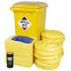 360 Litre Chemical Spill Kit Wheelie Bin CSK360