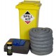 120 Litre General Purpose Spill Kit Wheelie Bin GSK120