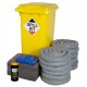 240 Litre General Purpose Spill Kit Wheelie Bin GSK240